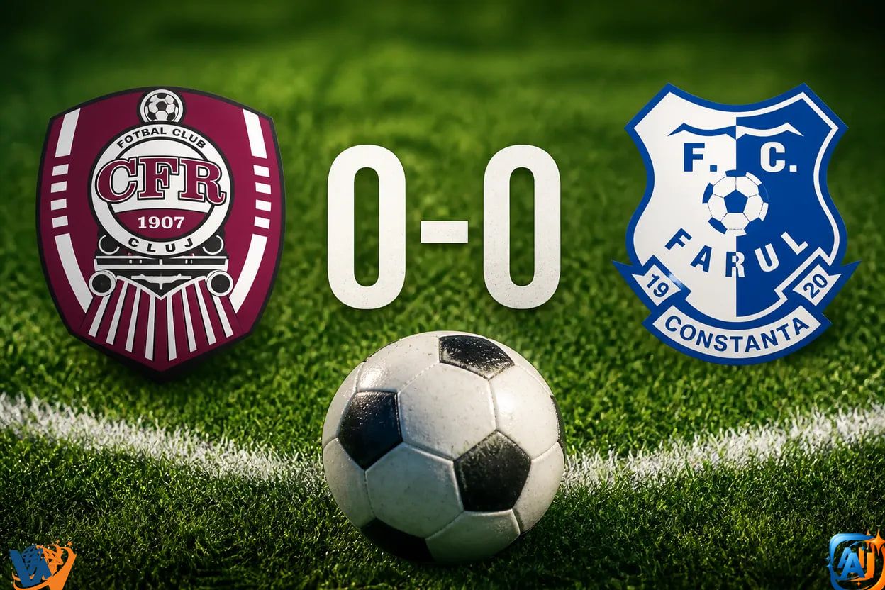 CFR se oprește la 0-0. Șumudică promite schimbări