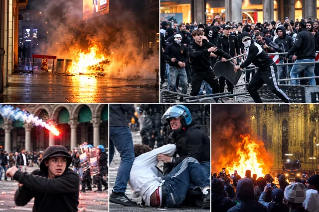 Proteste în Italia: noi violențe la Milano după marșurile de sâmbătă