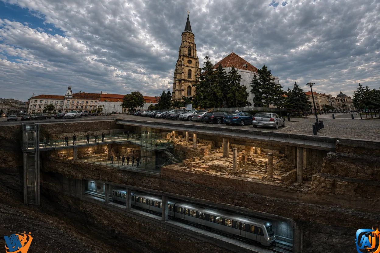 Cluj, ca Roma, Atena și Salonic: metroul întâlnește istoria