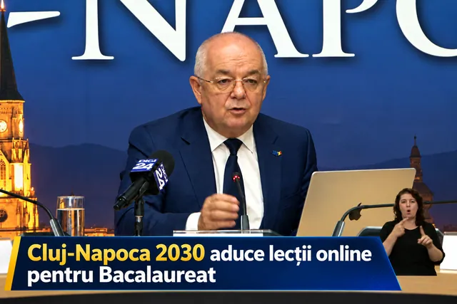 Cluj-Napoca 2030 aduce lecții online pentru Bacalaureat