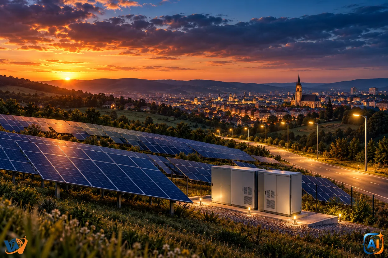 Cluj-Napoca aprobă două centrale solare pentru iluminatul public