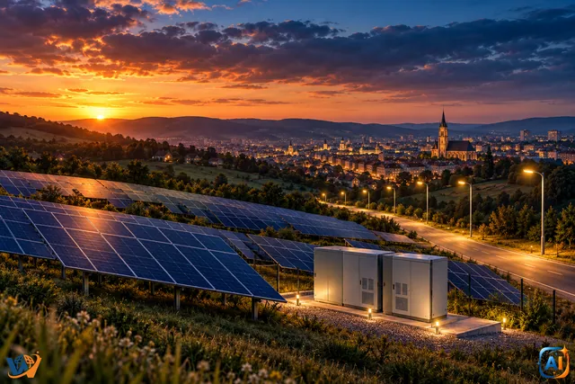 Cluj-Napoca aprobă două centrale solare pentru iluminatul public