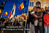Cluj-Napoca: câteva zeci de persoane la protestul anunțat de Simion