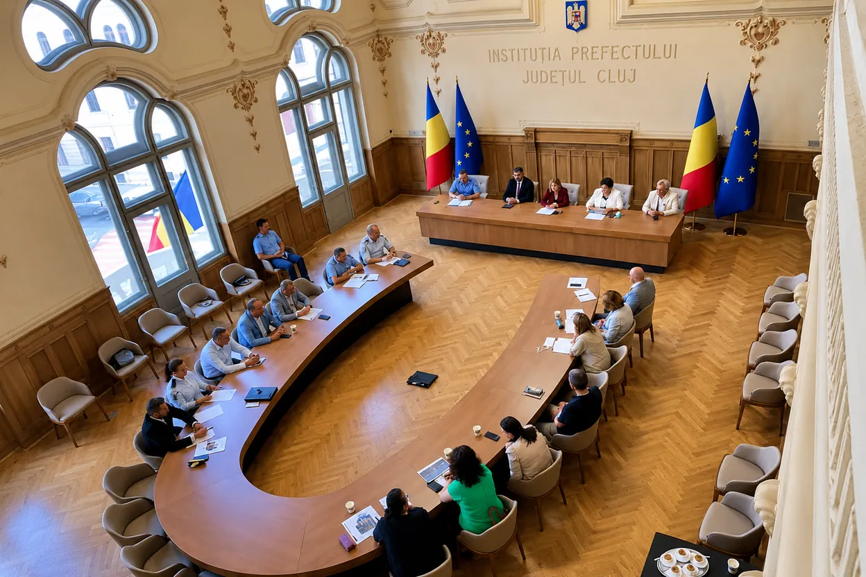 Cluj: semnalizare rutieră cu probleme lângă 40 de școli