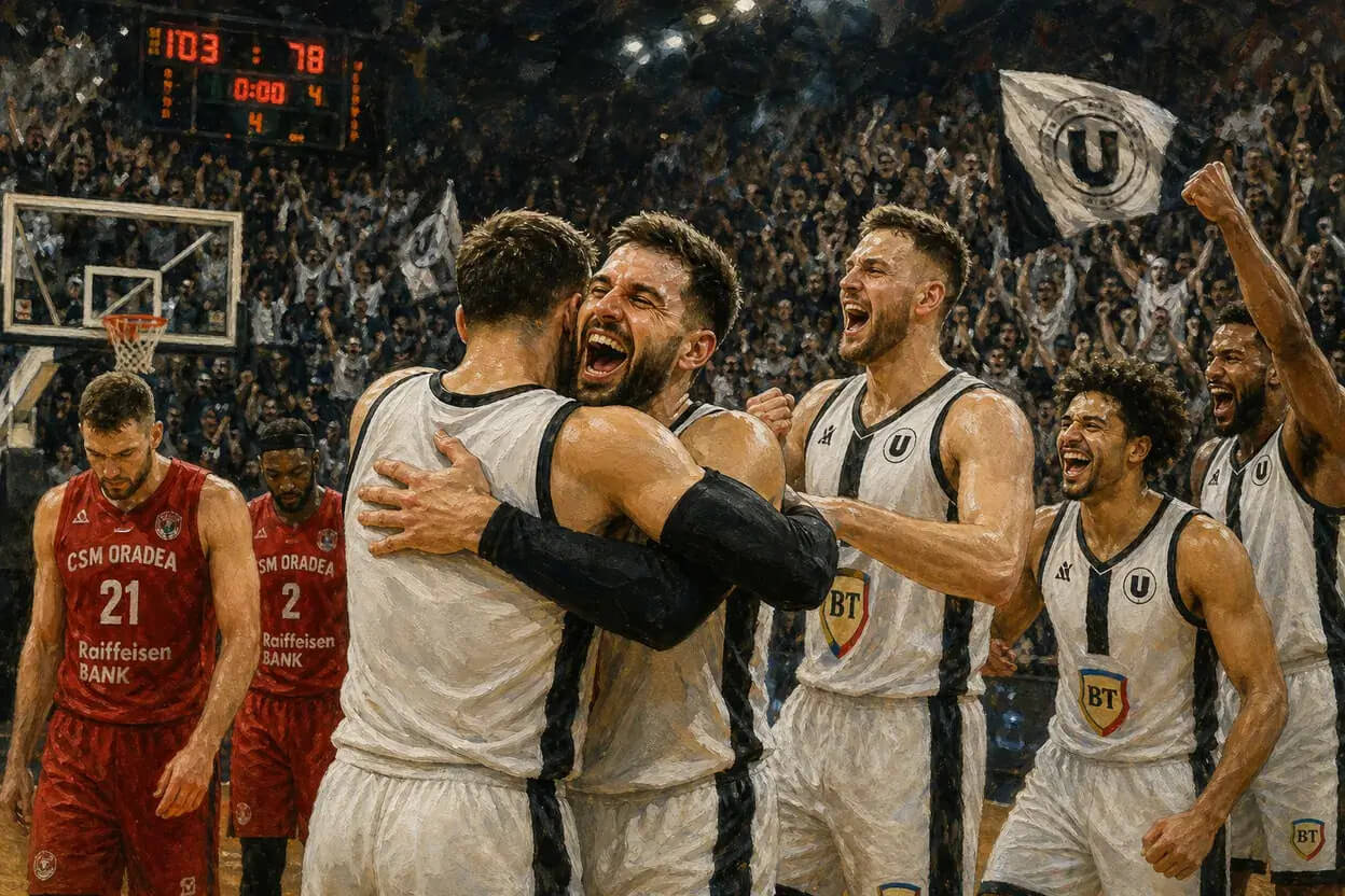 Clujul explodează în finală: 103-78 cu Oradea
