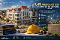 Consiliul Județean Cluj alocă 7,48 milioane lei pentru 27 de comune