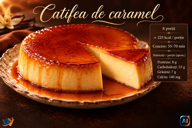 WoW Pulse Gastro: Cremă de zahăr ars „Catifea de caramel” – rețeta completă