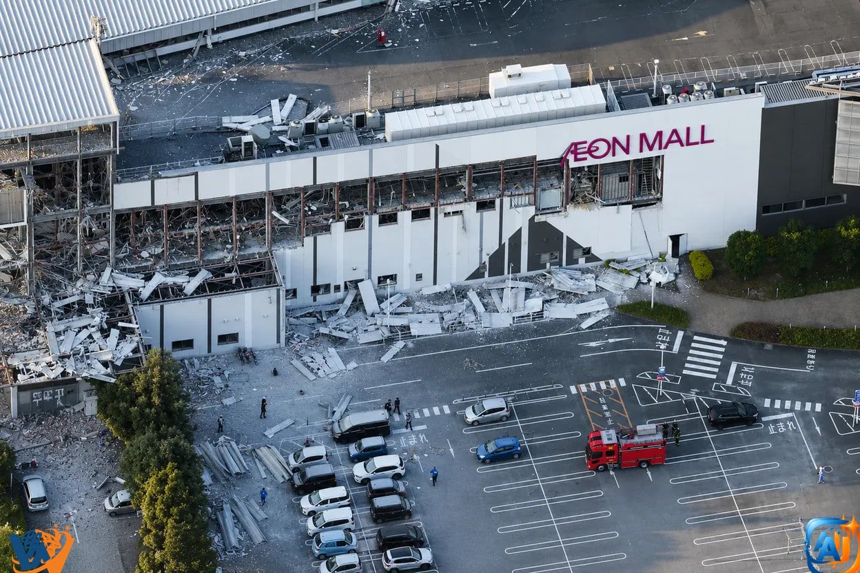 Cutremur devastator în Japonia: oameni prinși într-un mall