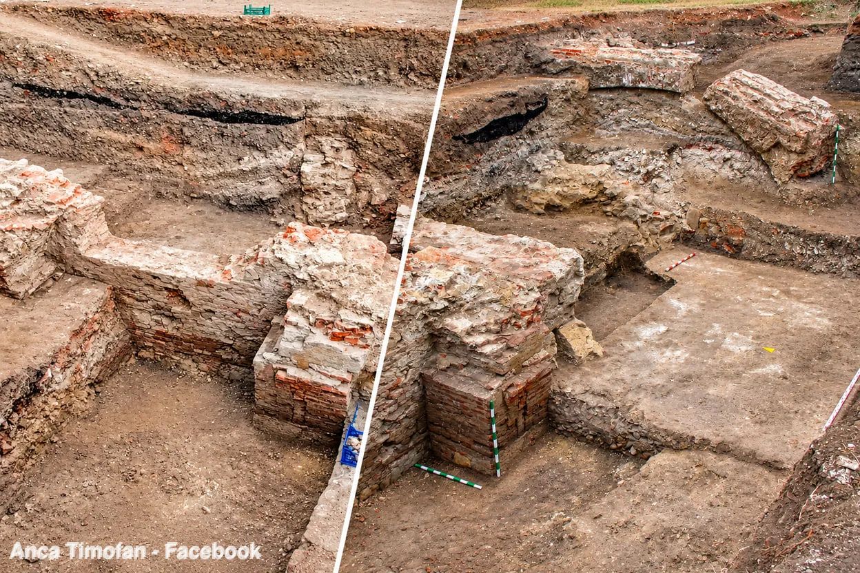 Descoperire la Alba Iulia: Porta Praetoria a castrului de la Apulum, identificată de arheologi