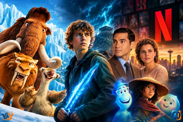 Disney trimite Ice Age și Percy Jackson pe Netflix
