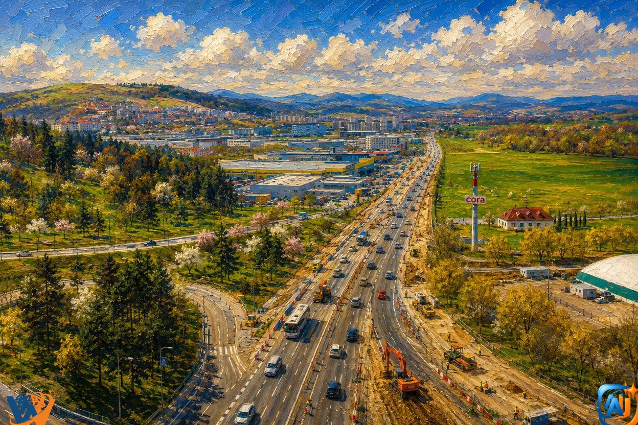 Drumul Cluj-Florești, gata în proporție de 92%