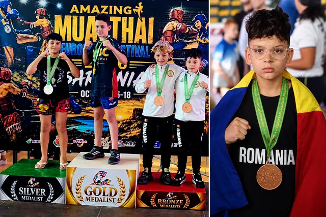 Edi Ciceu, bronz european la Muay Thai la 10 ani