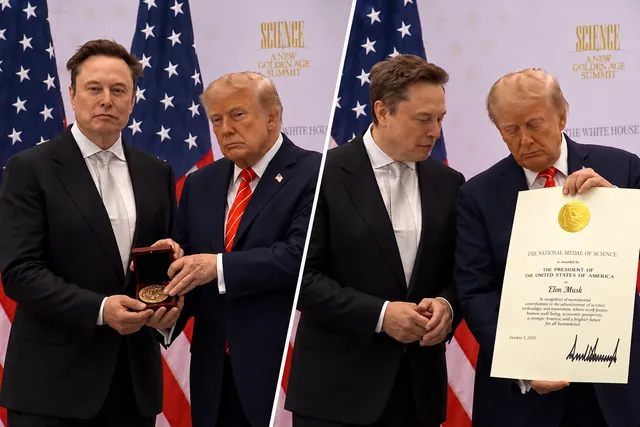 Elon Musk primește de la Trump Medalia Națională pentru Știință