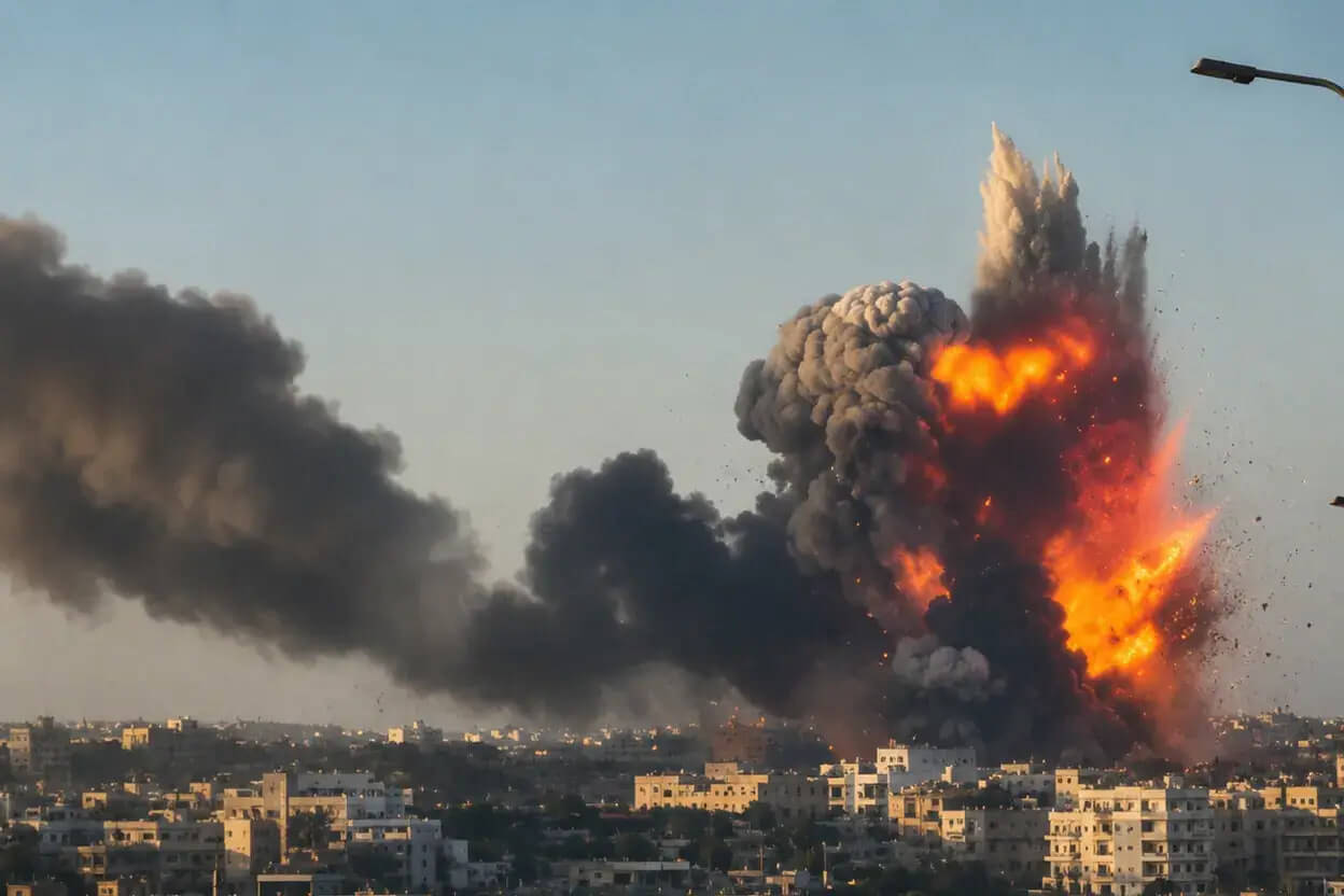 Explozie uriașă la o fabrică de artificii din Malta