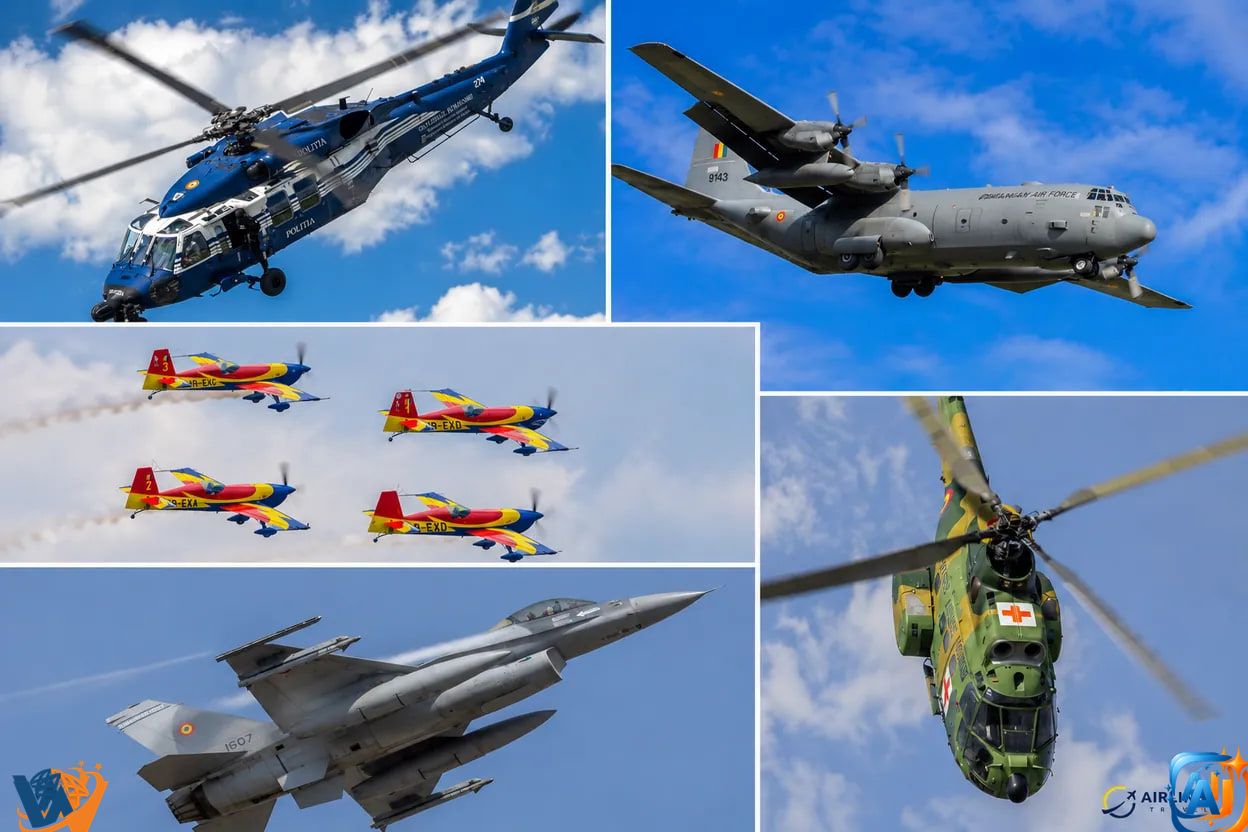 F-16 și Eurofighter vor zgudui cerul Bucureștiului