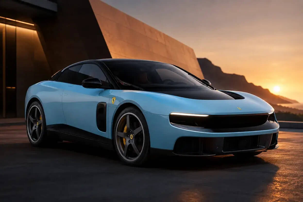 Ferrari intră electric: Luce schimbă totul