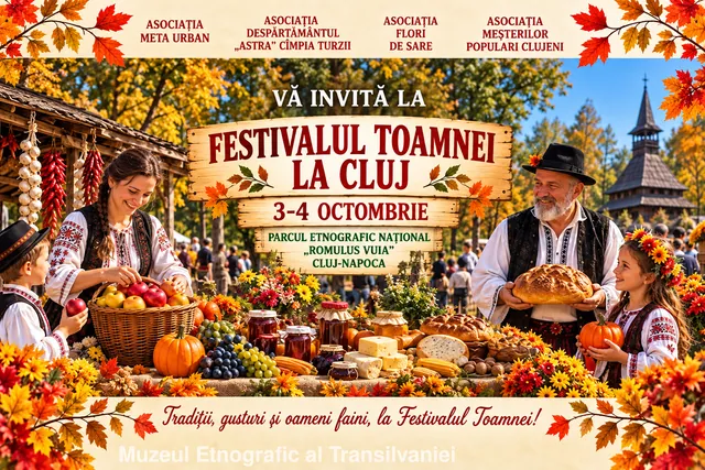 Festivalul Toamnei revine în Parcul Etnografic Romulus Vuia