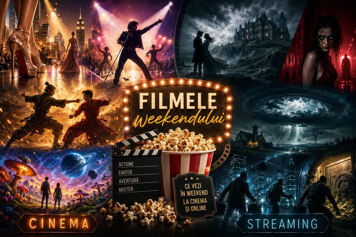 Ce filme merită văzute în weekend: recomandările momentului pentru streaming și cinema