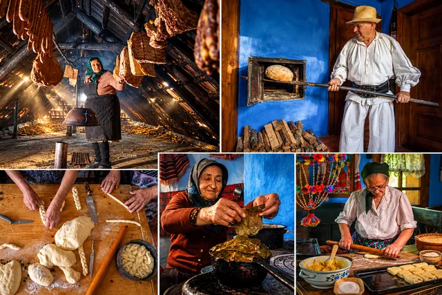 Gastronomia tradițională românească, în expoziție foto la Cluj