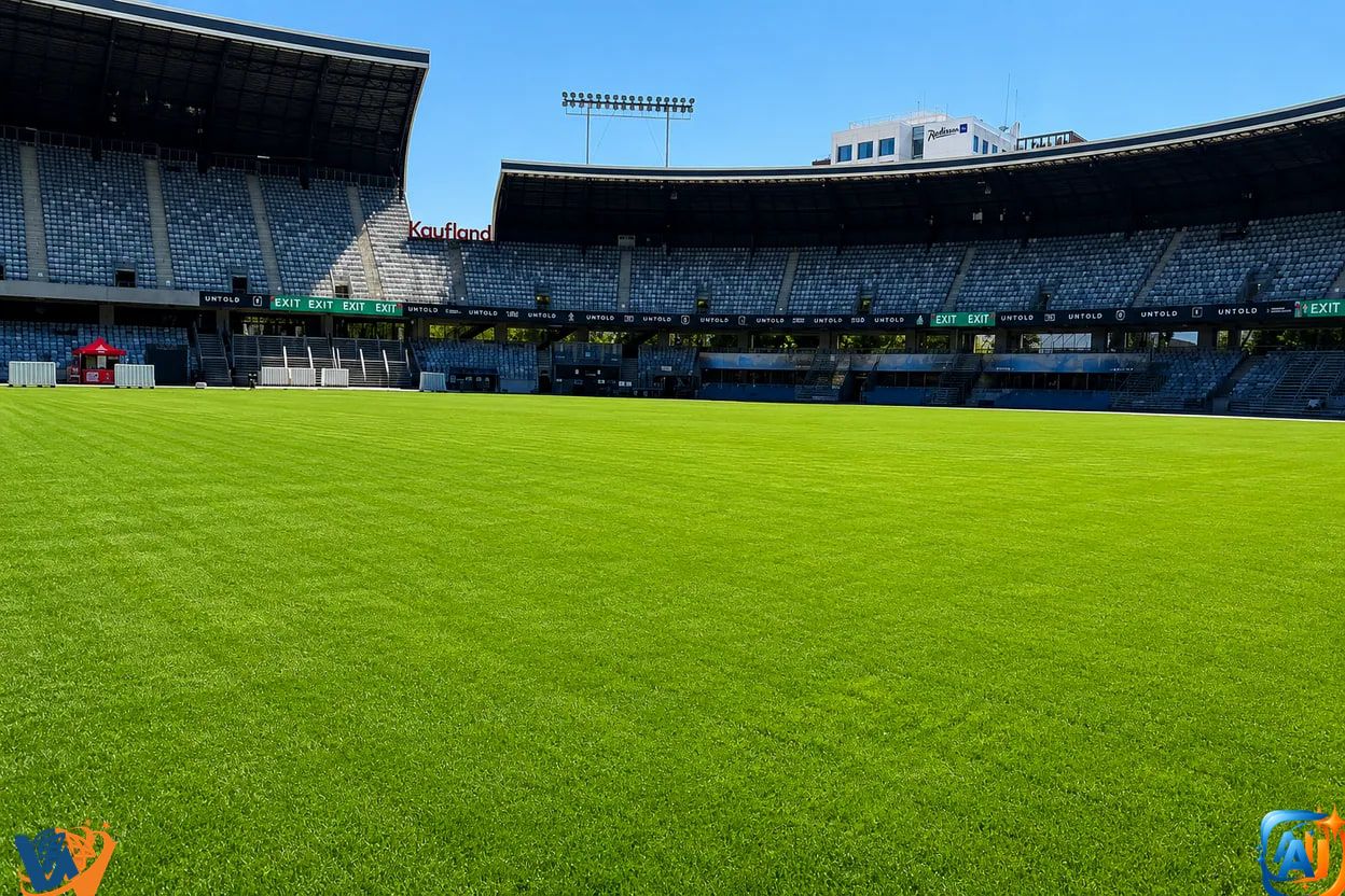 Gazonul de pe Cluj Arena, intact după patru zile de UNTOLD