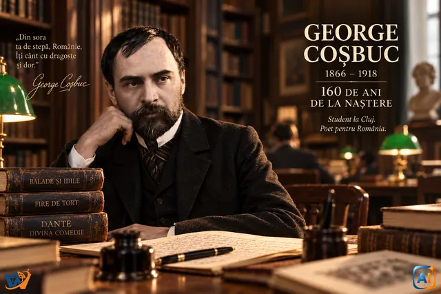 George Coșbuc la 160 de ani: anii de student la Cluj