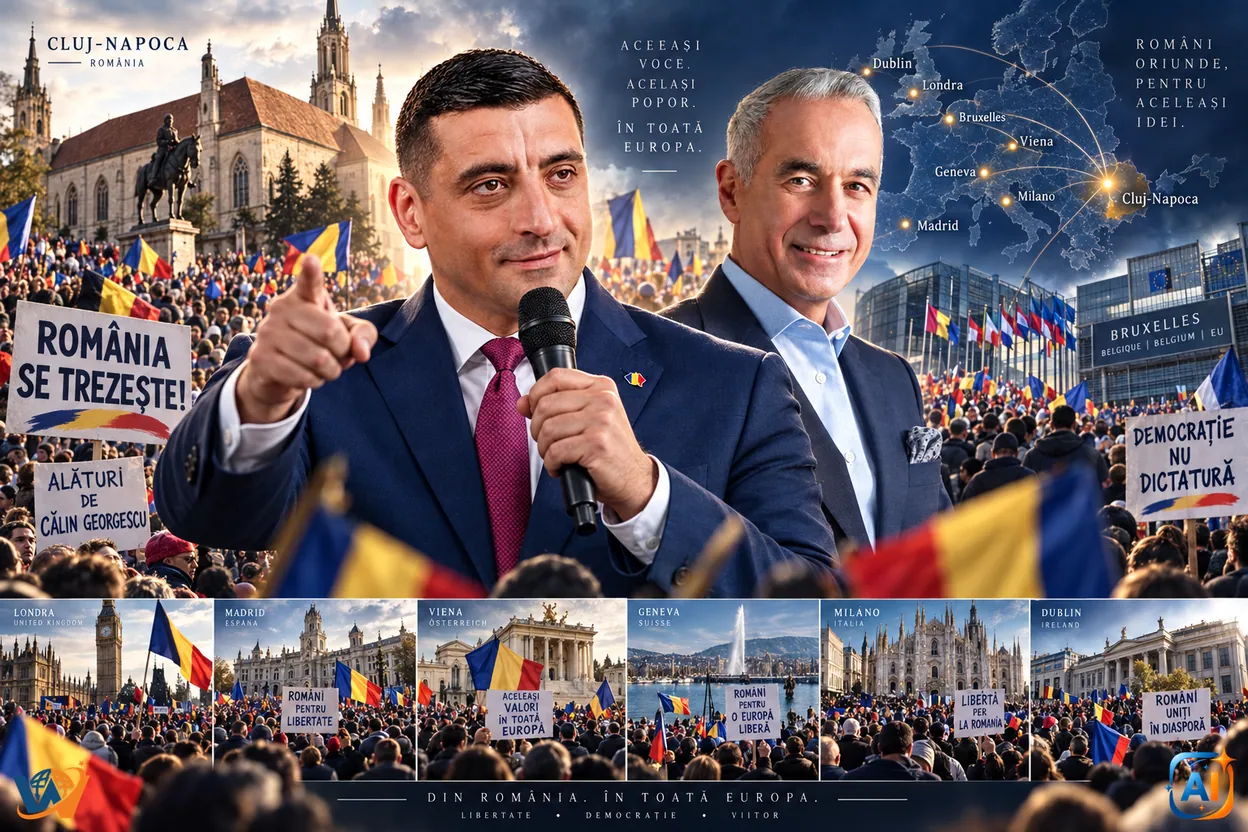 George Simion anunță proteste pentru Călin Georgescu în diaspora