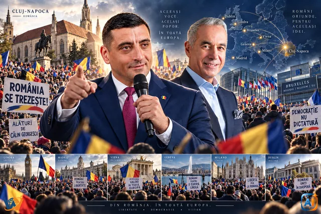 George Simion anunță proteste pentru Călin Georgescu în diaspora