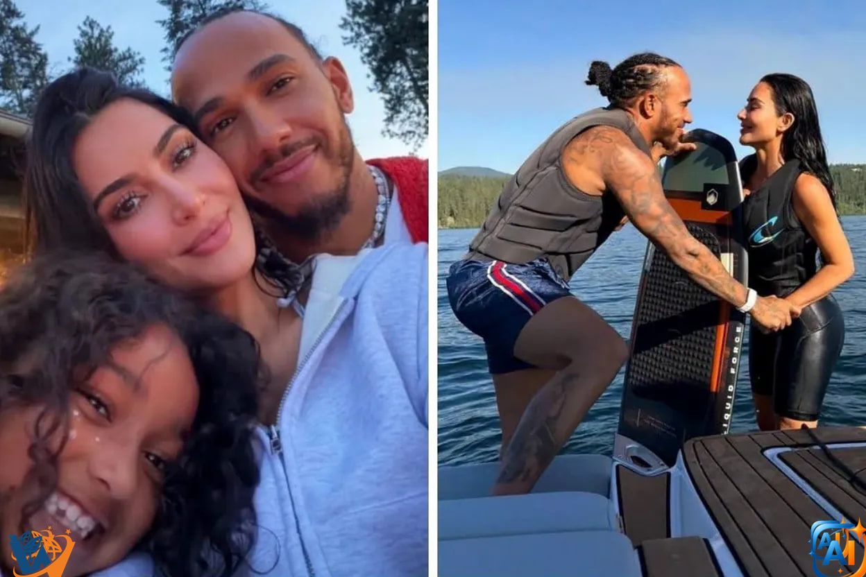 Lewis Hamilton și Kim Kardashian își oficializează relația online