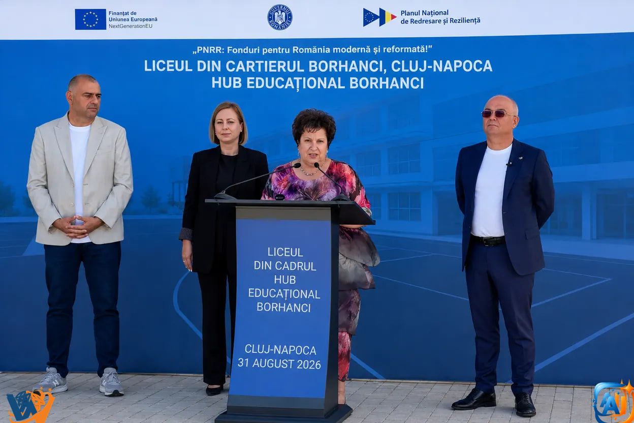 Liceul din Borhanci, finalizat. Va avea 360 de locuri
