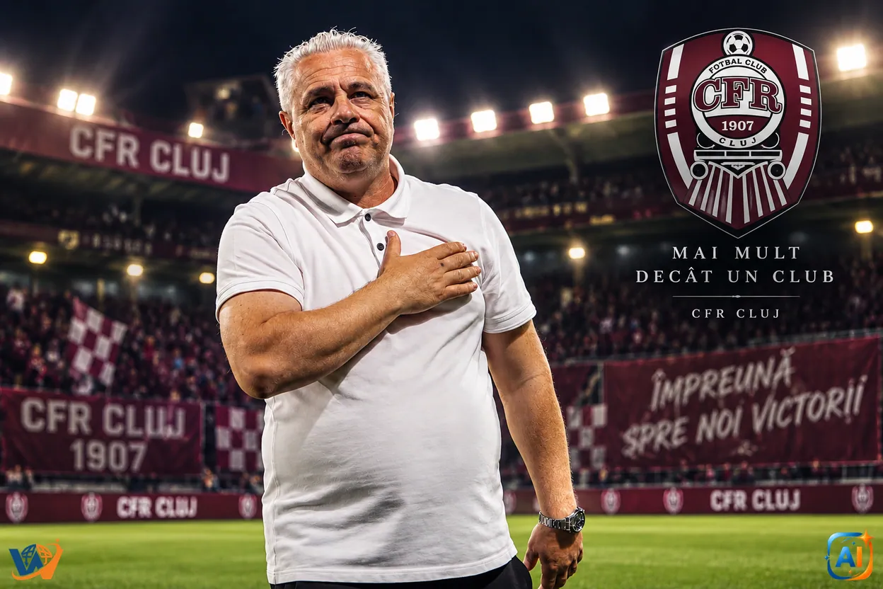 Marius Șumudică închide subiectul FCSB: „Inima mea e la CFR”