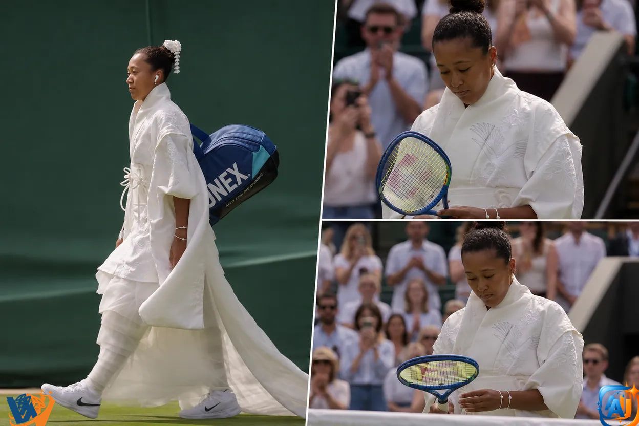 Naomi Osaka, intrare virală la Wimbledon