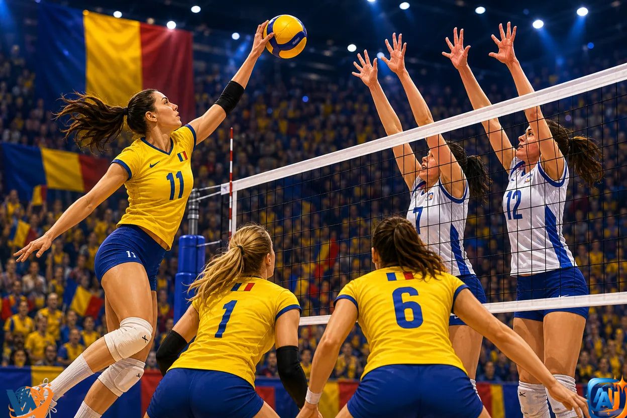 Naționala feminină de volei a României joacă pentru Euro 2028