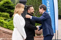 Nicușor Dan, în Ucraina: România susține integrarea regiunii carpatice