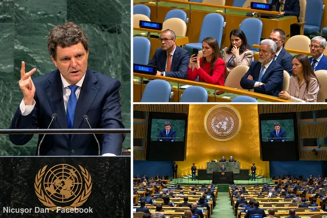 Nicușor Dan la ONU: România își leagă securitatea de Marea Neagră