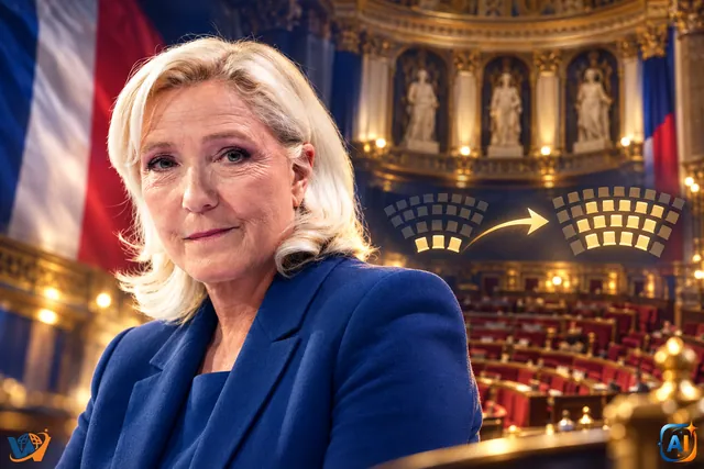 Partidul lui Marine Le Pen trece de la 3 senatori la primul grup în Senatul Franței