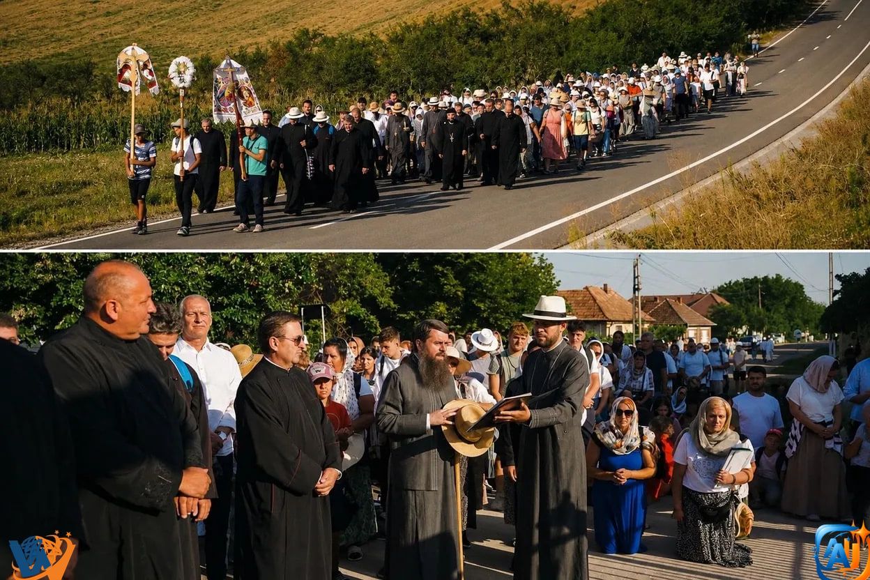 Pelerinaj la Mănăstirea Nicula: mii de credincioși înainte de Sfânta Maria