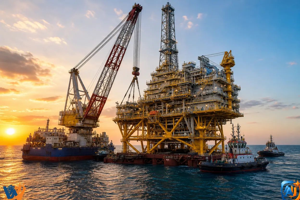 Platforma Neptun Deep, instalată în Marea Neagră