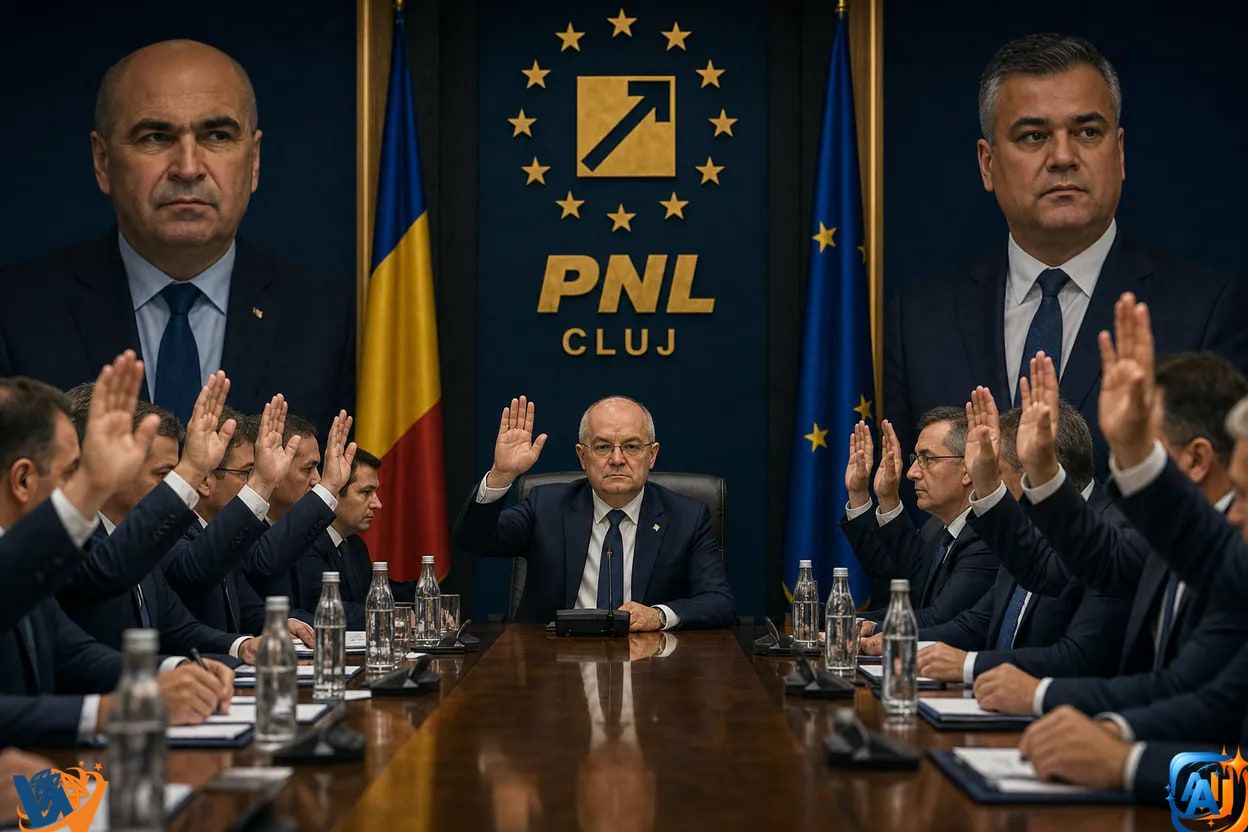 PNL Cluj se poziționează împotriva Guvernului Veștea. Vot unanim în organizația condusă de Emil Boc