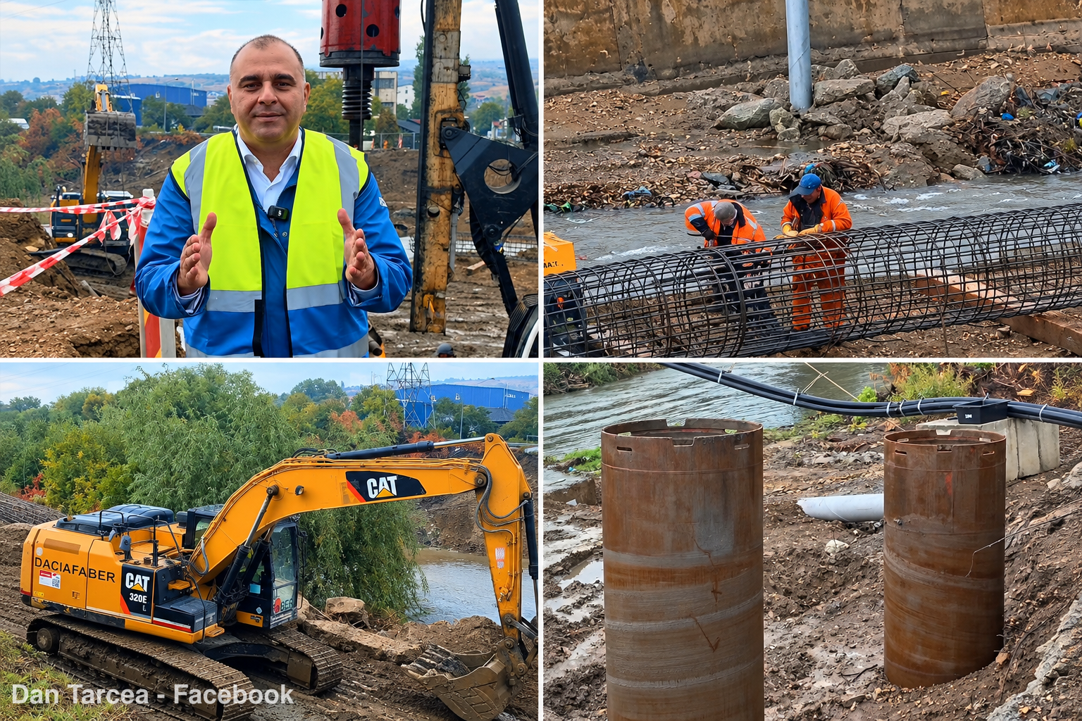 Podul Fabricii de Zahăr prinde contur: piloți forați la 19 metri
