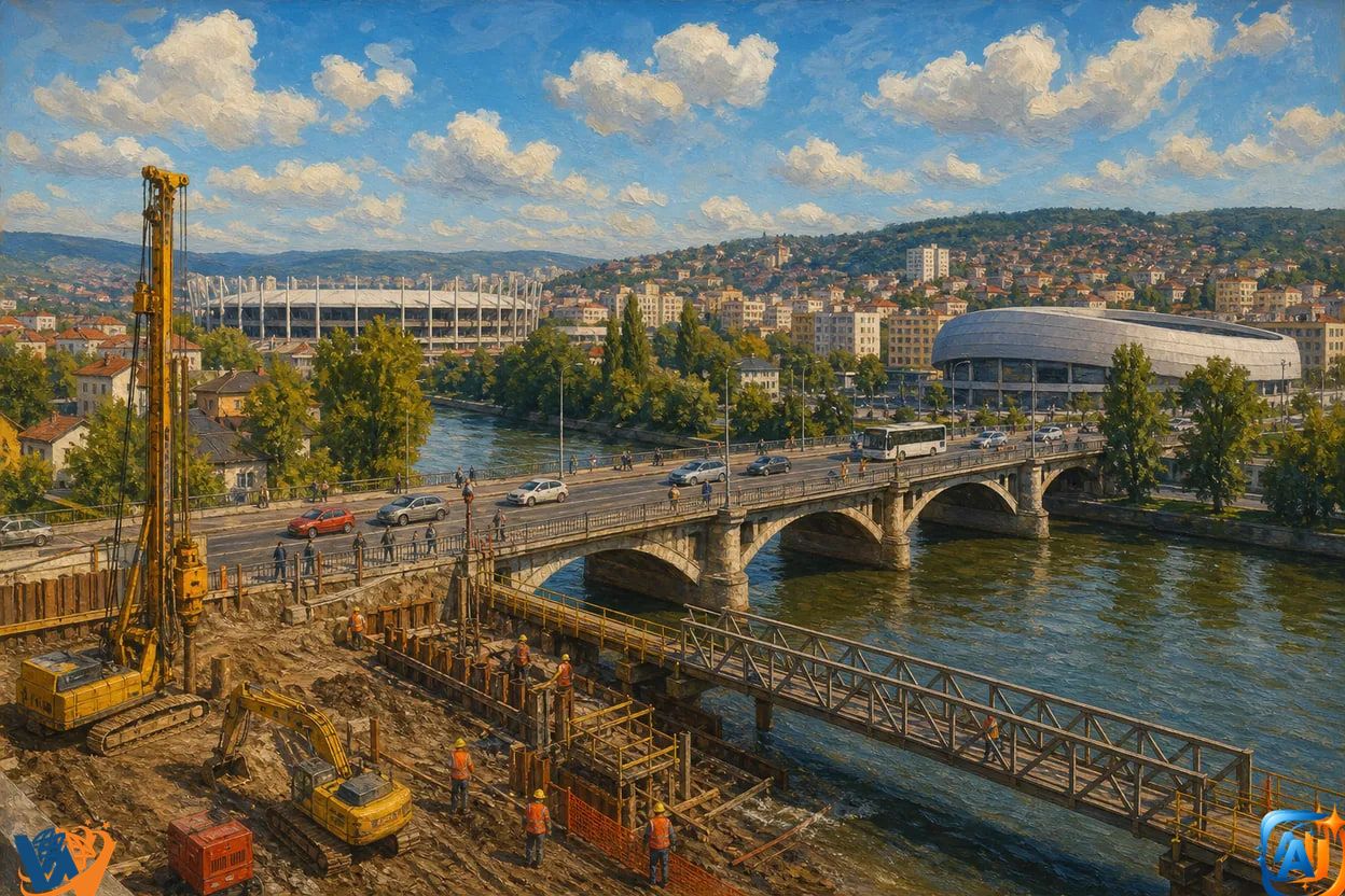 Podul Garibaldi intră în reconstrucție. Clujenii vor avea pod provizoriu