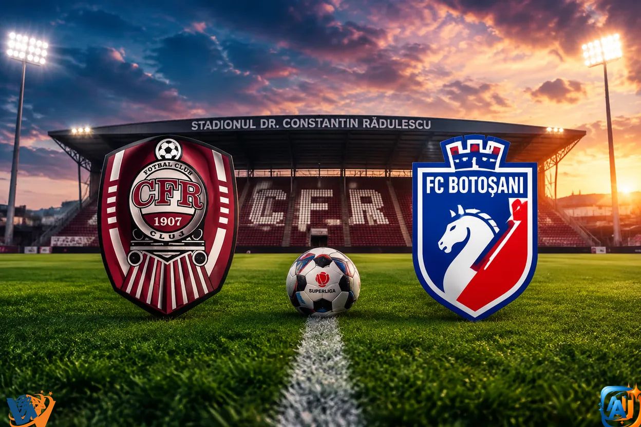 Presiune în Gruia: CFR Cluj joacă azi cu FC Botoșani
