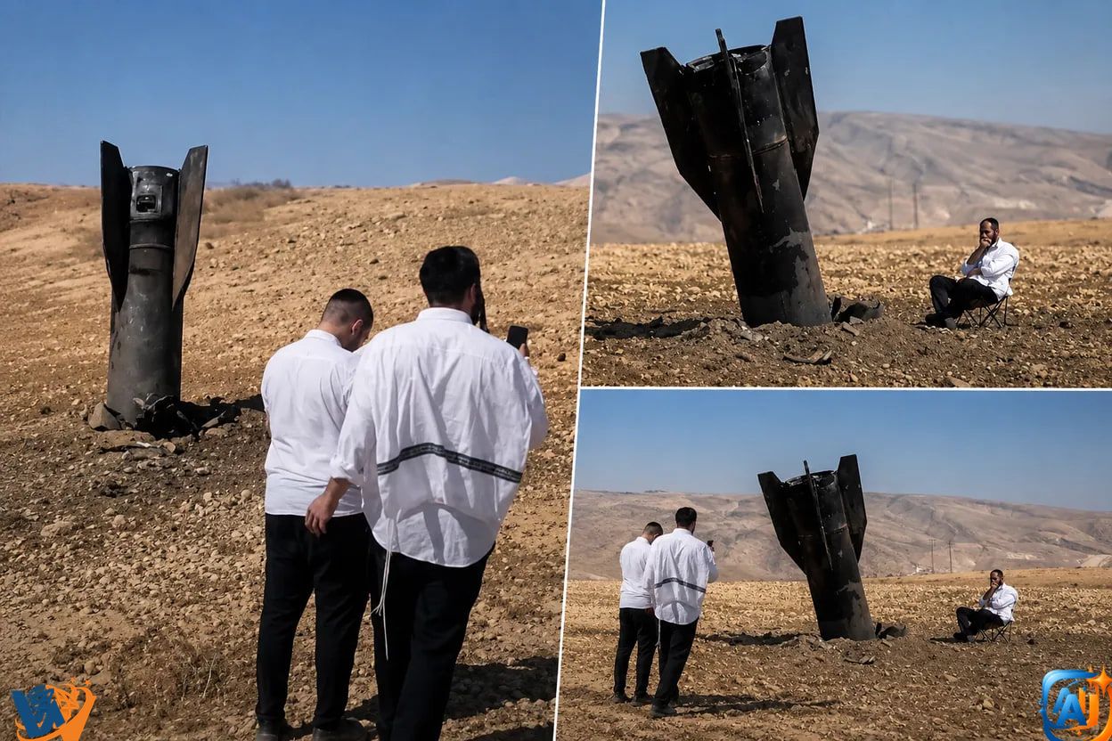 Rachetă căzută lângă Ierihon după noul val de atacuri asupra Israelului