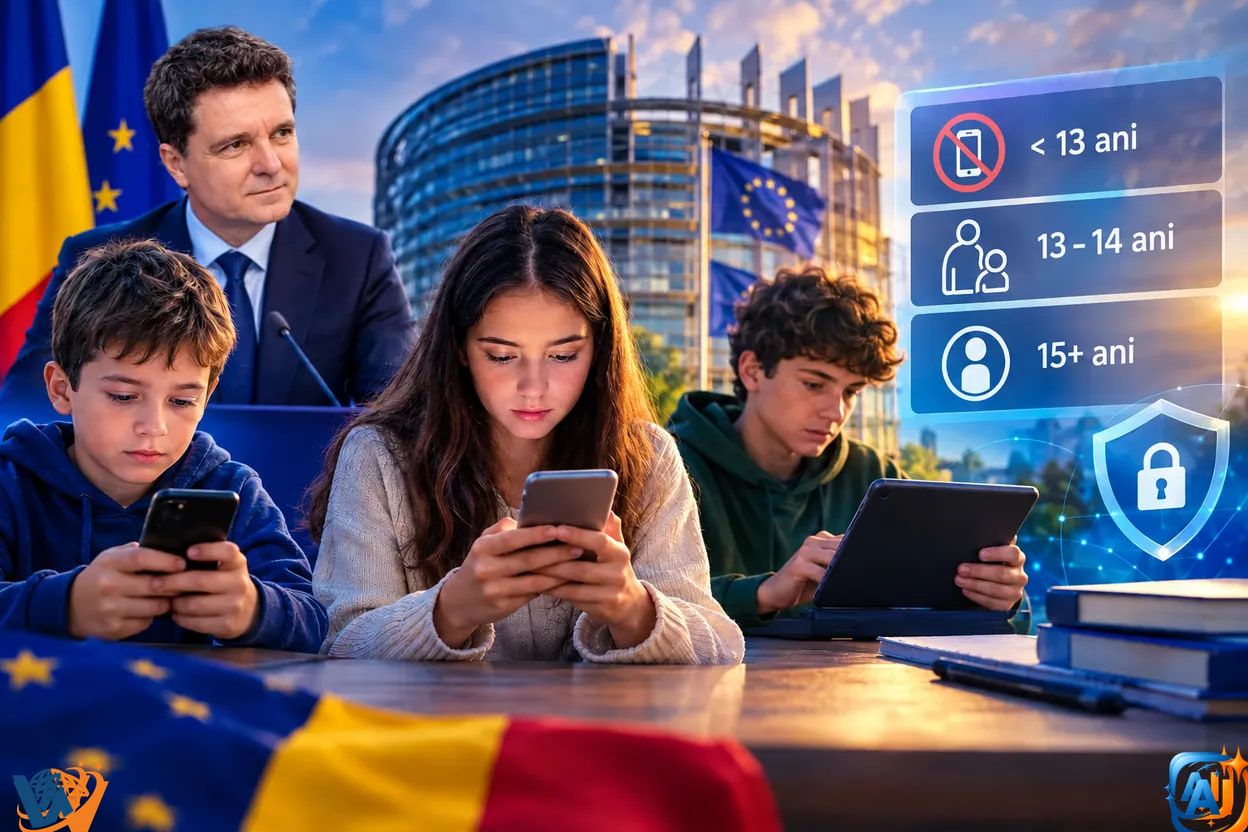 Rețele sociale interzise copiilor? România intră în marea dezbatere