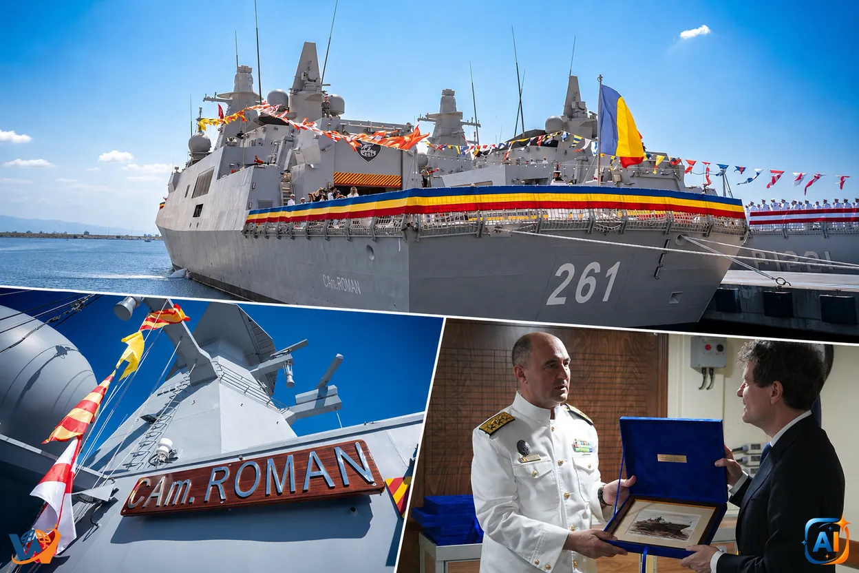 România are o nouă corvetă militară