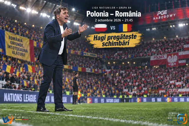 România schimbă formula înaintea meciului cu Polonia