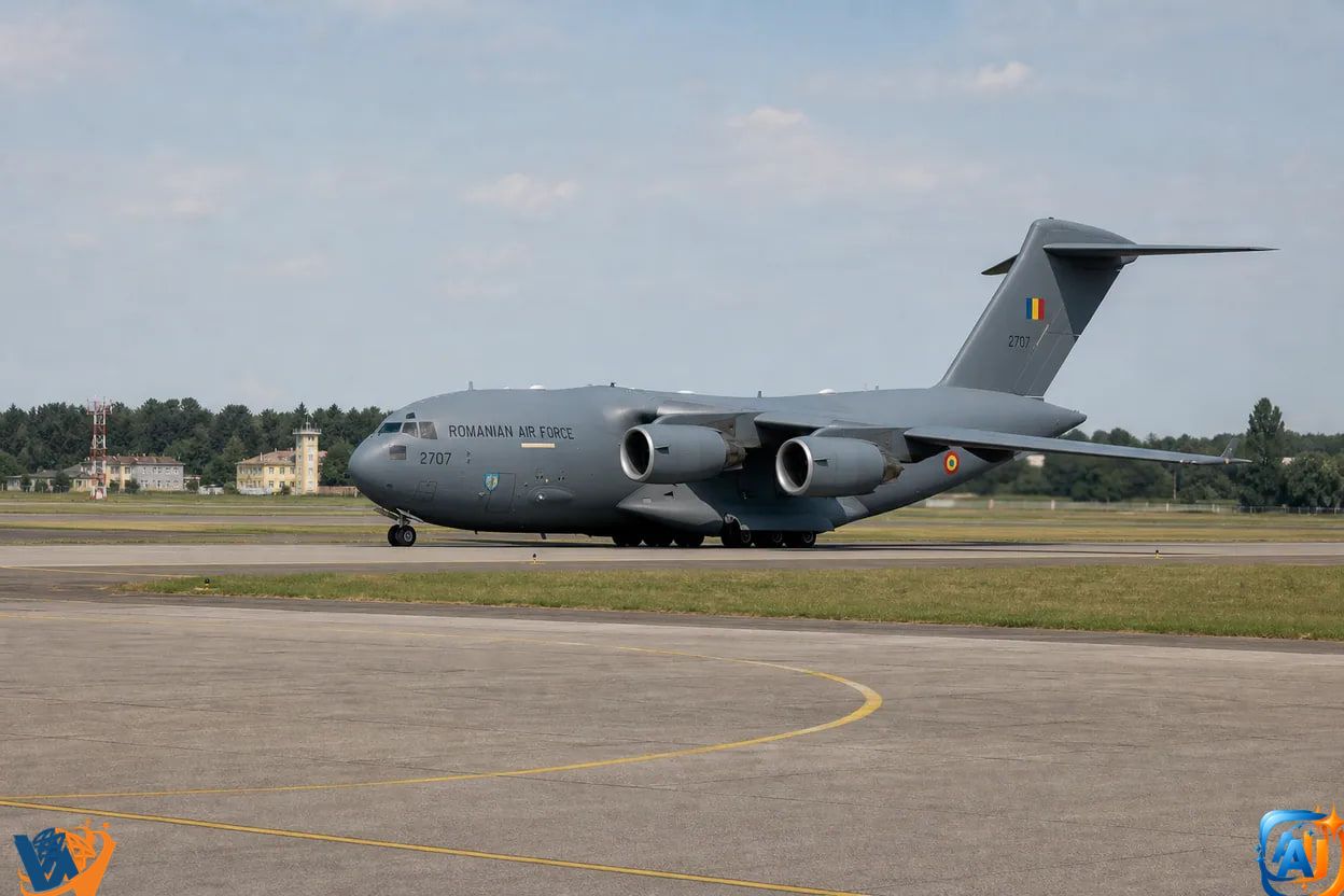 România trimite ajutor umanitar în Venezuela - Un C-17 Globemaster III a decolat de la Otopeni