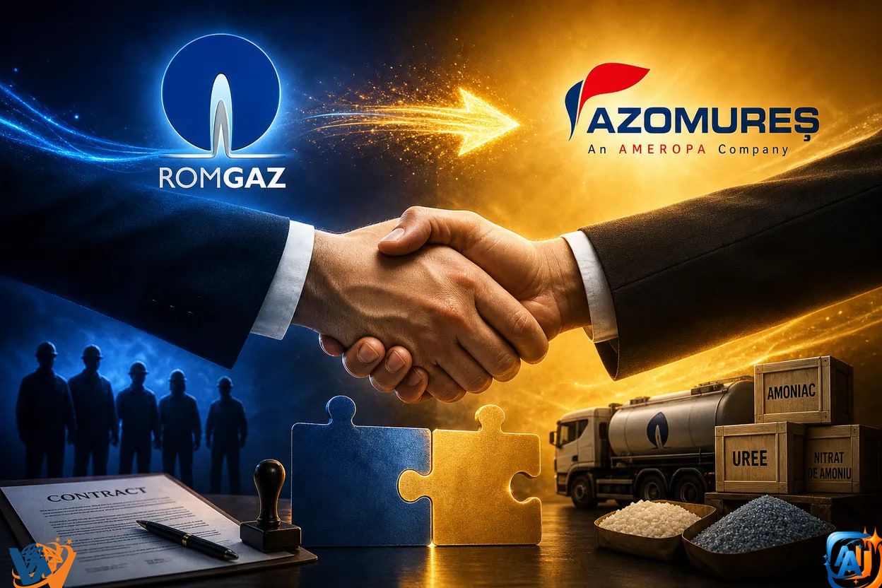 Romgaz preia activele Azomureș și intră în producția de îngrășăminte