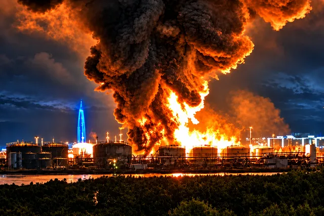 Sankt Petersburg, vizat de drone: incendiu la terminalul petrolier