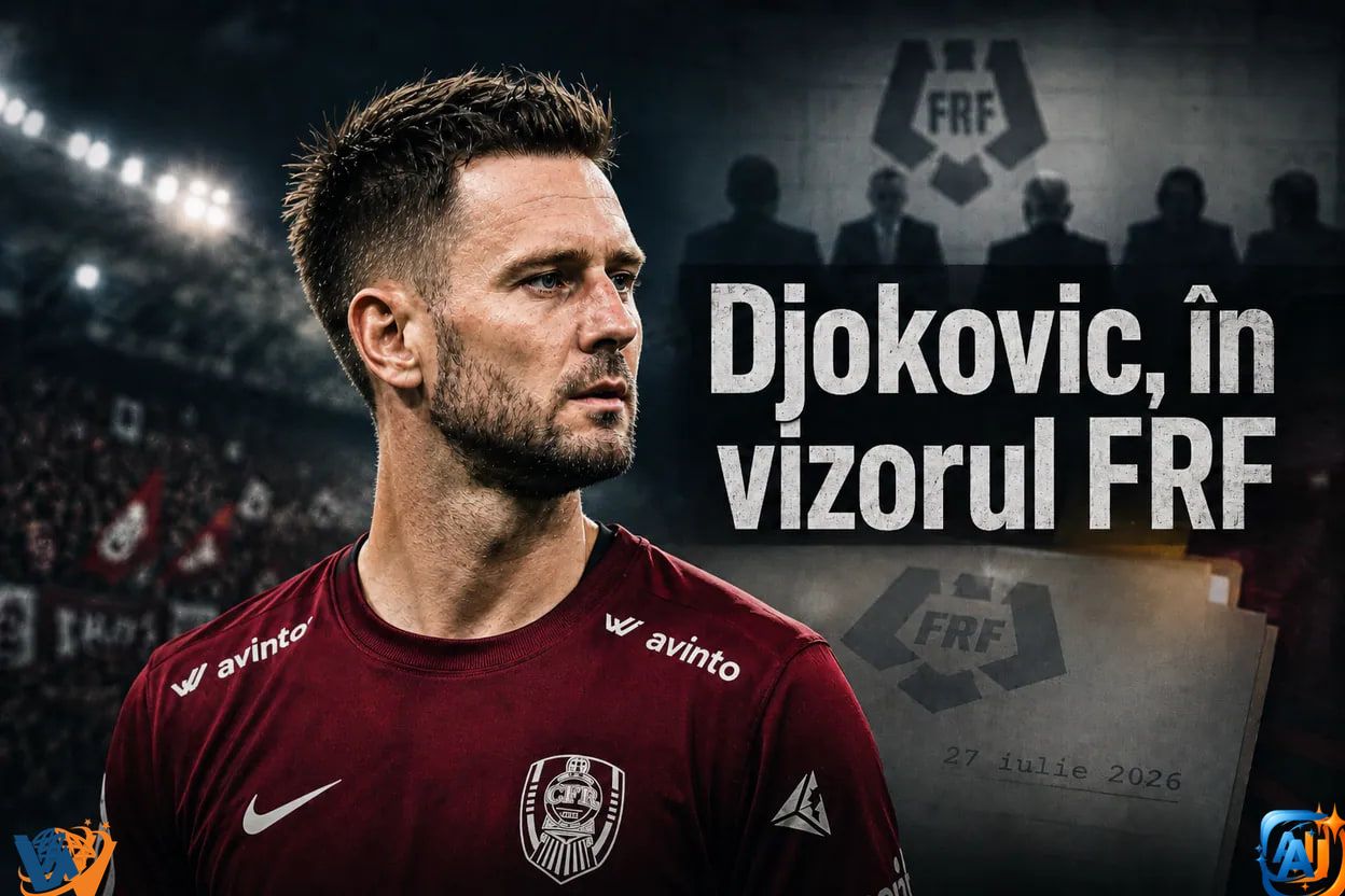 Scandal la CFR Cluj: Djokovic, vizat de FRF