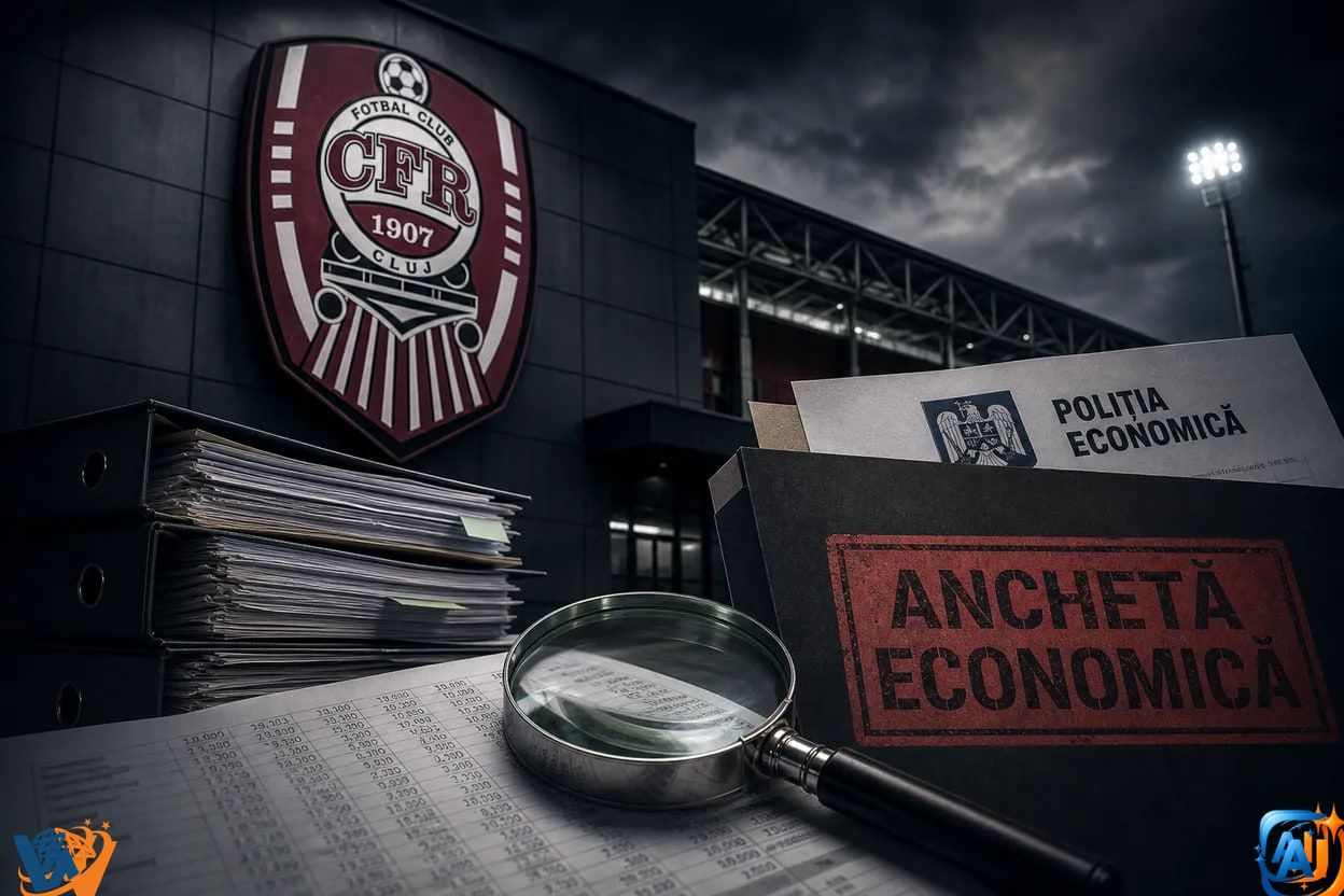 Șoc la CFR Cluj: Poliția Economică investighează clubul pentru suspiciuni de evaziune fiscală - Nelu Varga reacționează dur